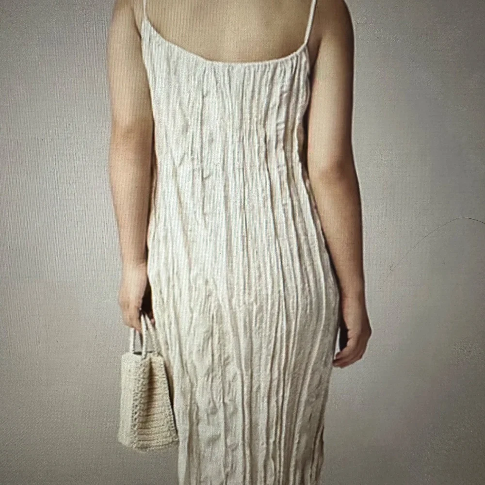 NWT. J. Crew Crinkled Side Slit Midi Dress. XL